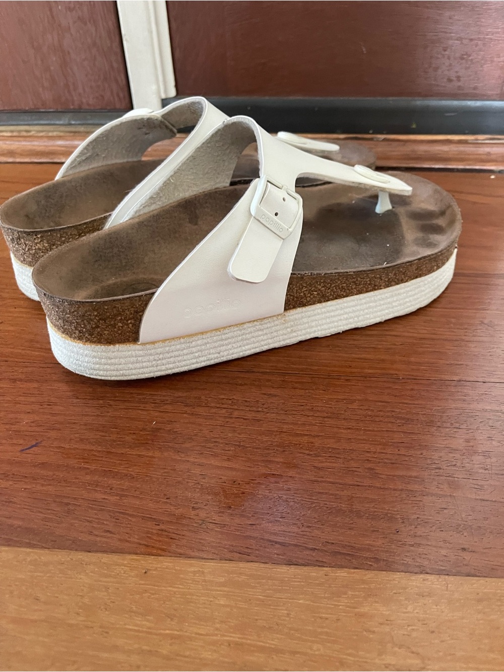 Papillio by Birkenstock White Gizeh Thong Sandals - Picture 2 of 4